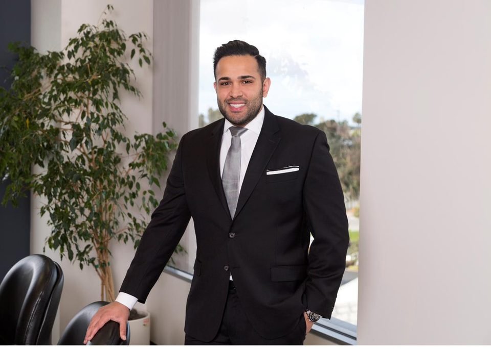Amtoj S. Randhawa in the Irvine office